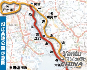 广深沿江高速公路东莞段11月完工