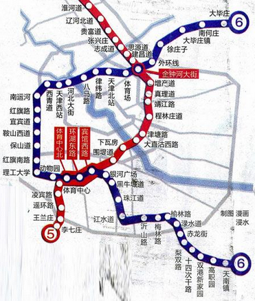 天津地铁6号线盾构施工时突发透水事故