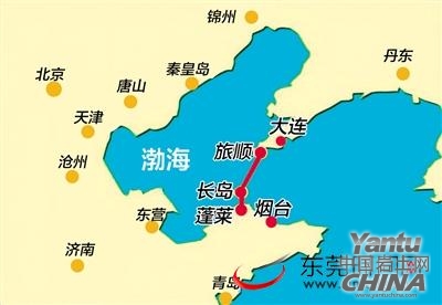 我国拟投2600亿建世界最长海底隧道