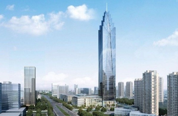 苏中第一高楼扬州东方国际大酒店预计于2015年封顶