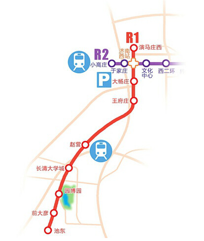 济南轨交r1线又增两新站点