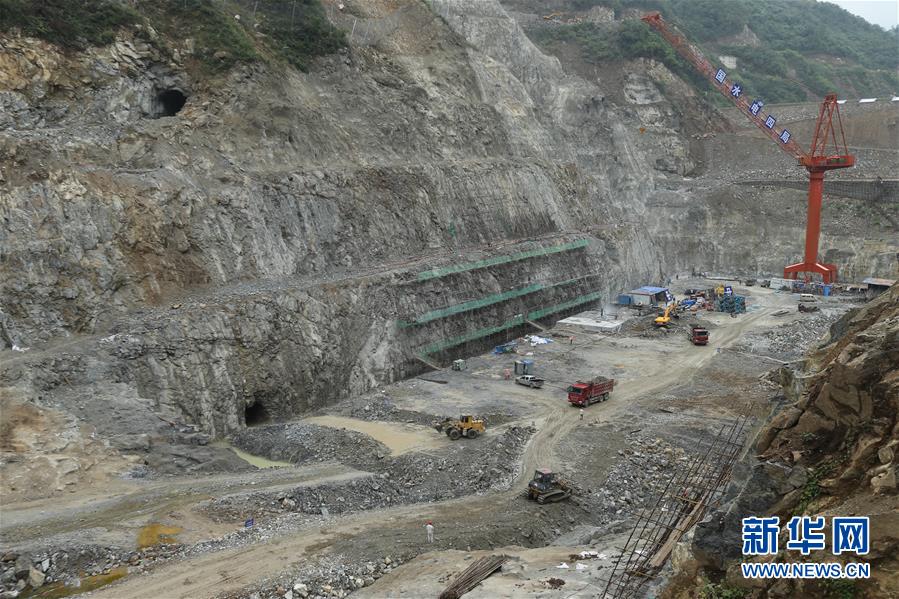 引汉济渭三河口大坝已完成基坑开挖-岩土在线