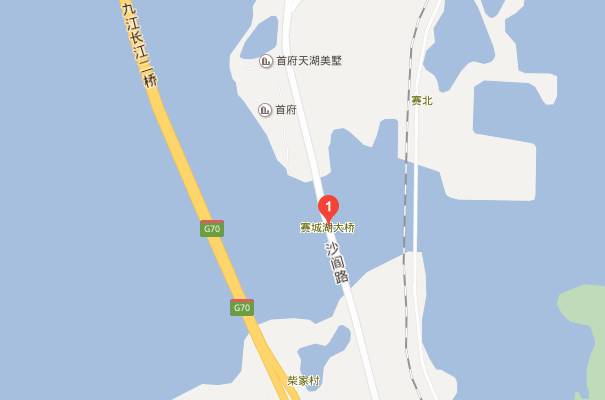 九江赛城湖大桥全面贯通