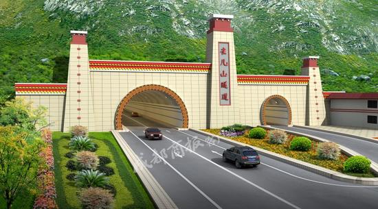 2010年,起于国道317线雀儿山三道班,经错柯沟,雀儿山隧道和色曲河,止