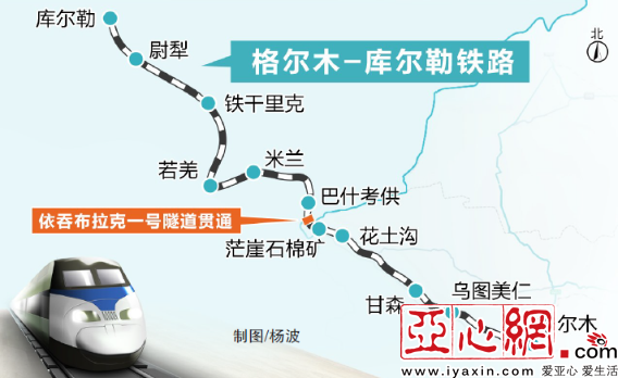格库铁路新疆段依吞布拉克一号隧道贯通
