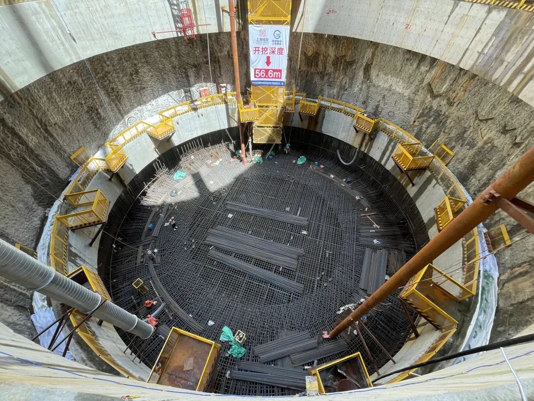 持续优化,"深"益求精——上海苏州河深隧工程试验段苗圃超深竖井顺利